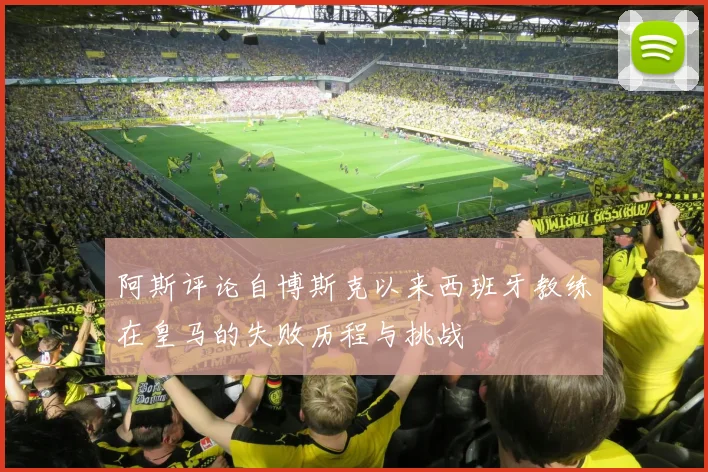 阿斯评论自博斯克以来西班牙教练在皇马的失败历程与挑战